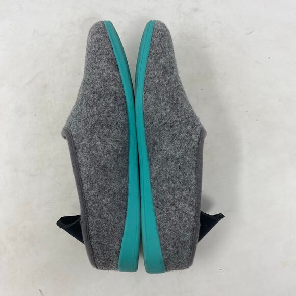 Mahabis Classic Wool Slip On Comfy Slipper Gray Size 6 - Picture 6 of 8